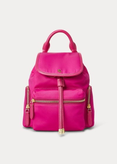 Women's Ralph Lauren Nylon Keely Small Backpack | 264975ZYH